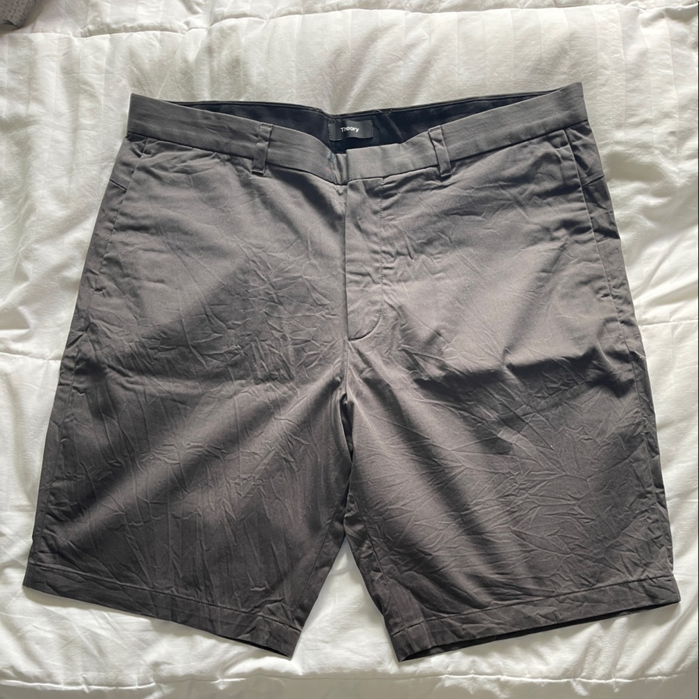 Theory gray shorts 36